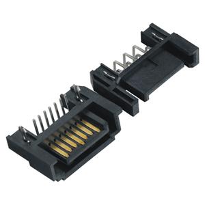 SATA連接器生產(chǎn)廠家 7PIN SATA硬盤接口 精工質優(yōu)