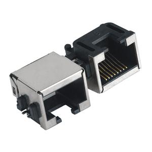 RJ45連接器RJ45連接器插座RJ45 網(wǎng)絡(luò)接口 沉板貼板式