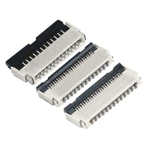 FPC連接器 0.3MM-1.00MM高前插后掀蓋式FPC屏線座子