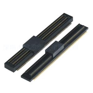 板對(duì)板連接器 間距0.5MM雙槽板對(duì)板接口座子 H3.0MM