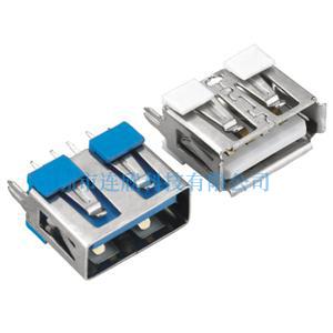 USB連接器直插板式10.0MM長(zhǎng) USB接口