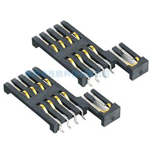 SIM卡座 MINI IC卡卡座貼板式左開關  SIM8+2PIN SMART卡座工廠直銷墊高款